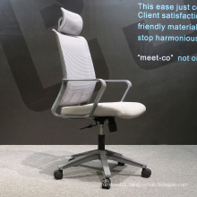 Guangzhou supplier store computer table white leather office desk chair